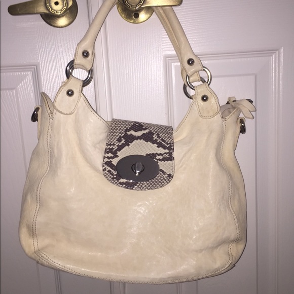 Innue Italian leather handbag - Picture 1 of 4